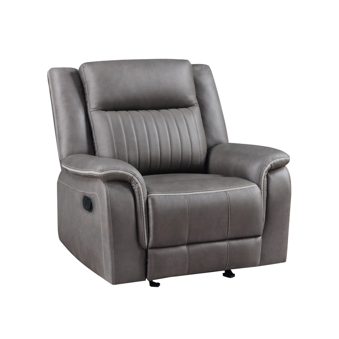 ENZO  GLIDER RECLINER- GRAY