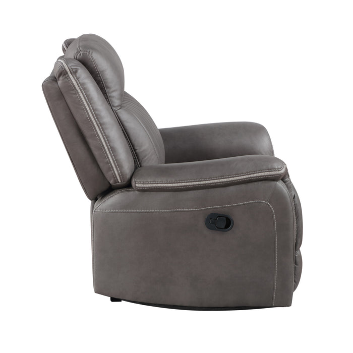 ENZO  GLIDER RECLINER- GRAY