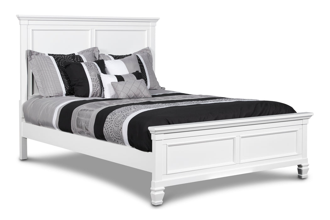 TAMARACK 3/3 TWIN BED -WHITE