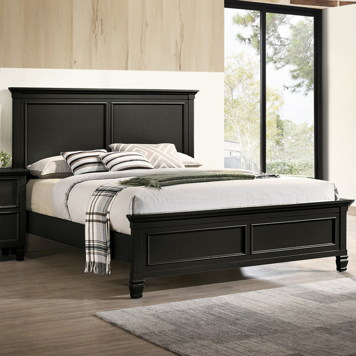 TAMARACK 6/0 WK PANEL BED -BLACK