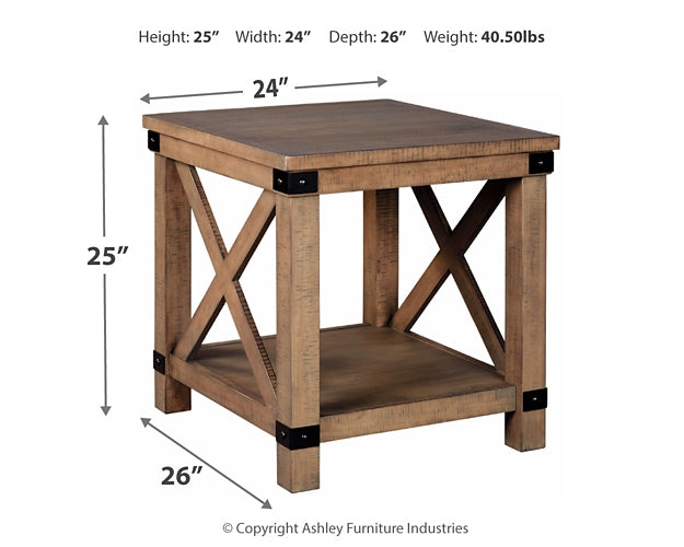 Aldwin 2 End Tables JR Furniture Store