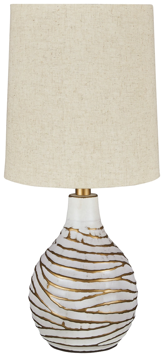 Aleela Metal Table Lamp (1/CN) JR Furniture Store