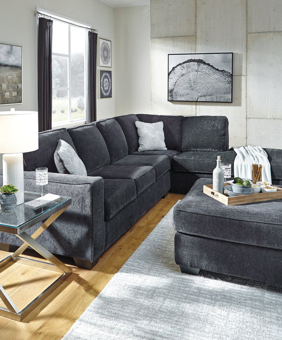 Altari 2-Piece Sectional with Ottoman JR Furniture Store