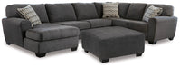 Ambee 3-Piece Sectional with Ottoman JR Furniture Store