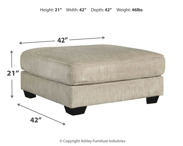 Ardsley 2-Piece Sectional with Ottoman JR Furniture Store