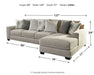 Ardsley 2-Piece Sectional with Ottoman JR Furniture Store