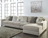 Ardsley 3-Piece Sectional with Ottoman JR Furniture Store