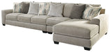 Ardsley 3-Piece Sectional with Ottoman JR Furniture Store