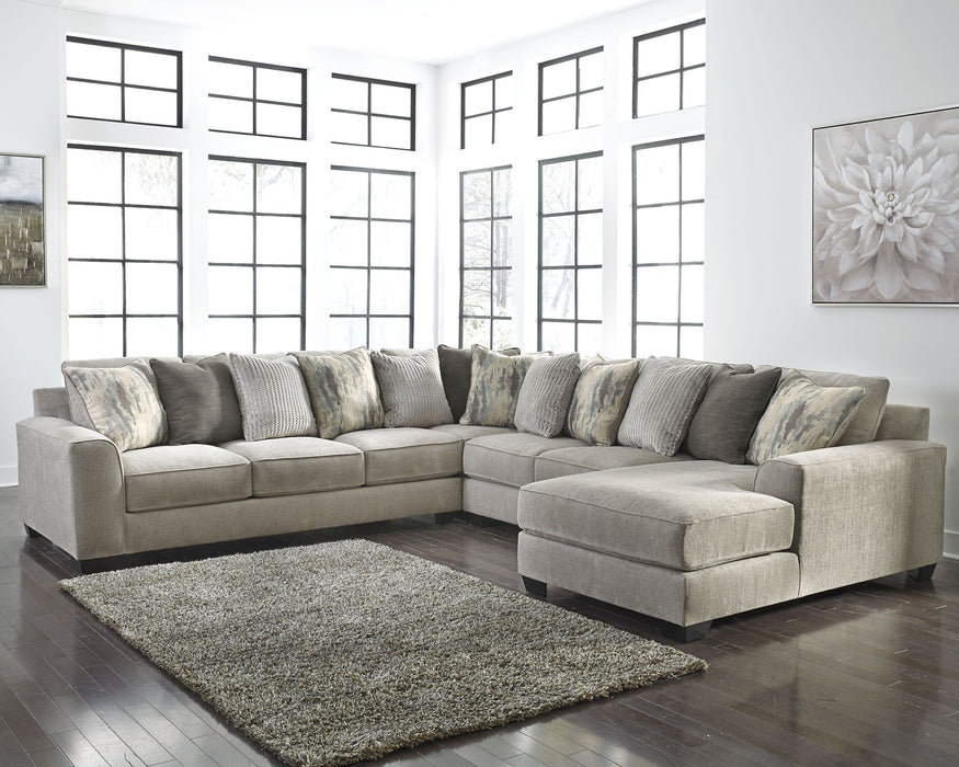 Ardsley 4-Piece Sectional with Ottoman JR Furniture Store