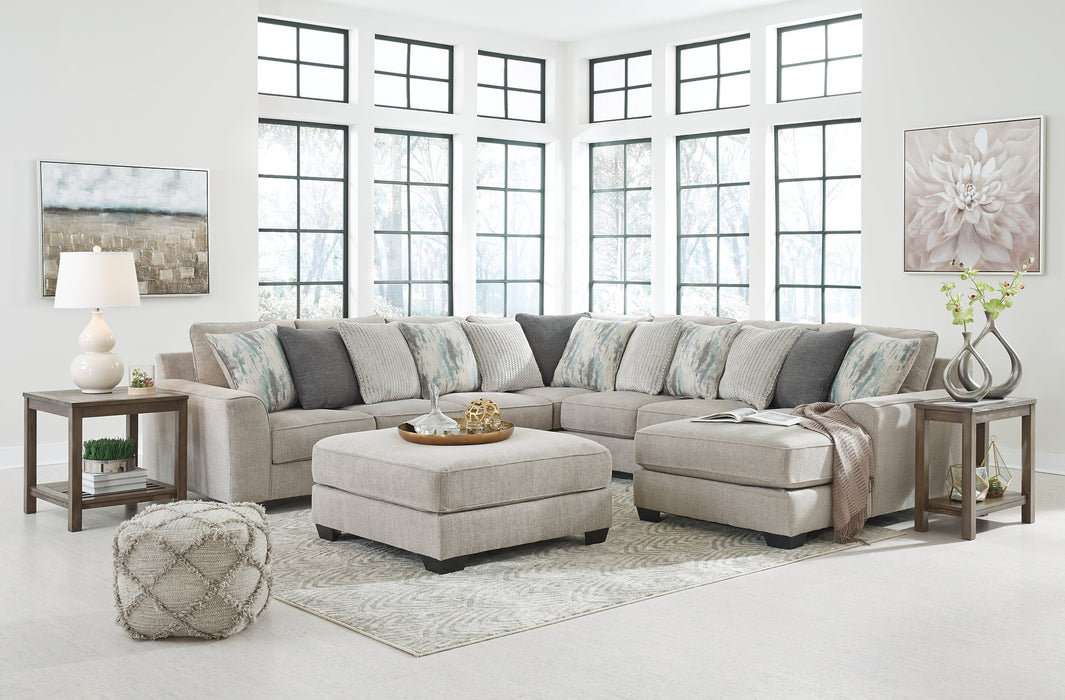 Ardsley 5-Piece Sectional with Ottoman JR Furniture Store