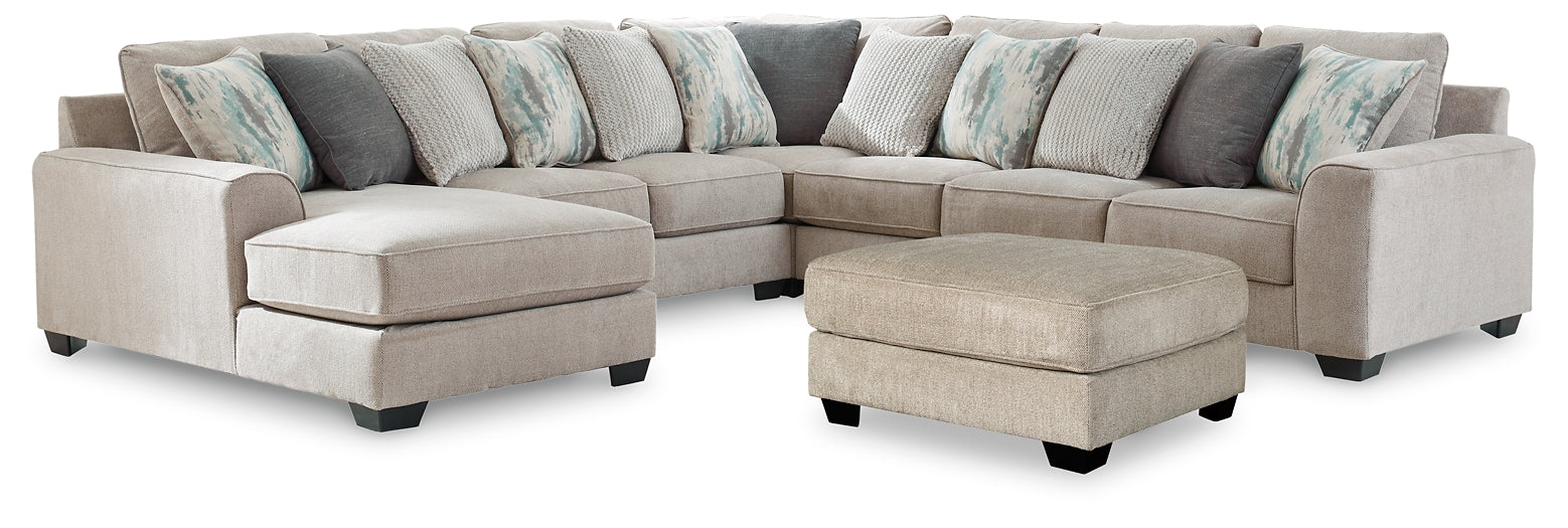 Ardsley 5-Piece Sectional with Ottoman JR Furniture Store