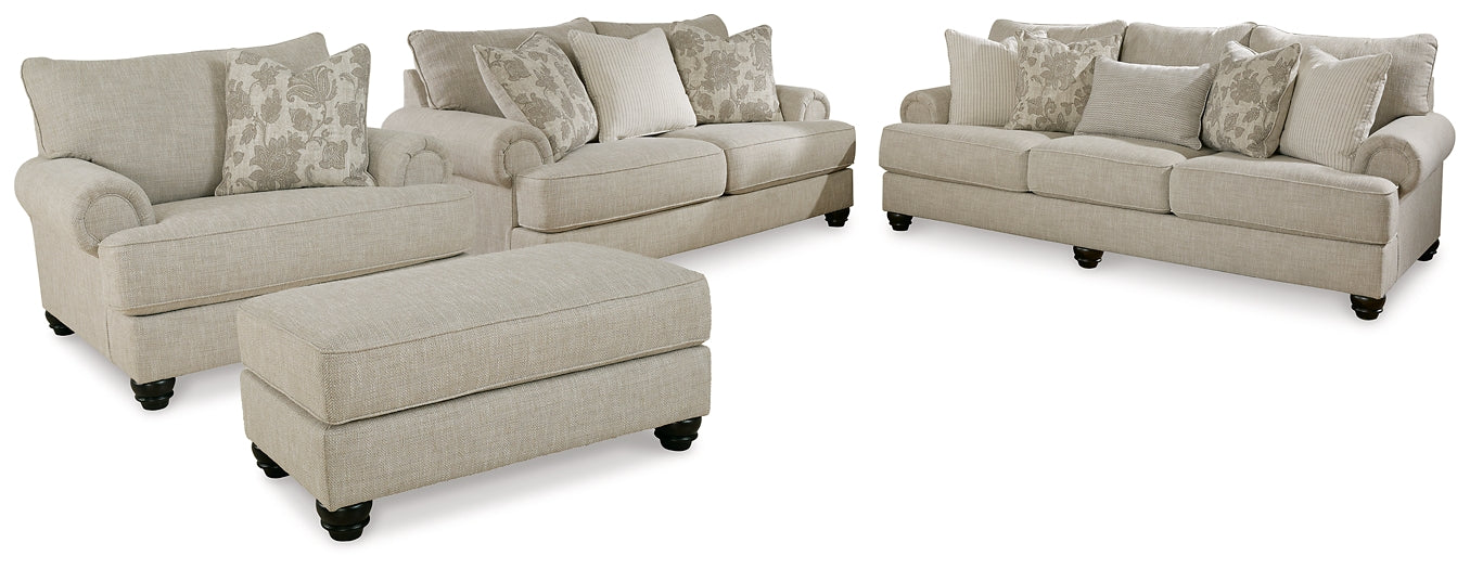 Asanti Sofa, Loveseat, Chair and Ottoman JR Furniture Store