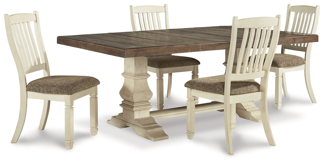 Bolanburg Dining Table and 4 Chairs JR Furniture Store