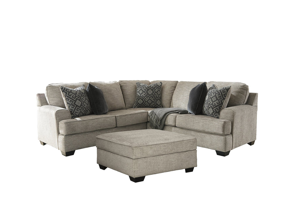 Bovarian 2-Piece Sectional with Ottoman JR Furniture Store