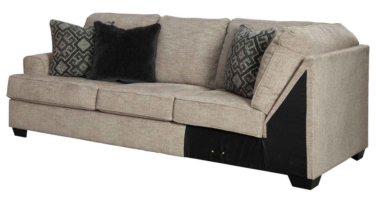 Bovarian 2-Piece Sectional with Ottoman JR Furniture Store