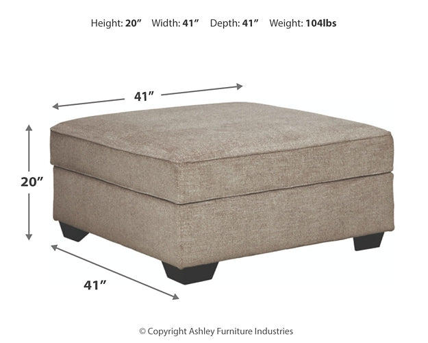 Bovarian 2-Piece Sectional with Ottoman JR Furniture Store