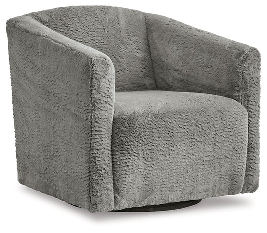 Bramner Swivel Accent Chair JR Furniture Store