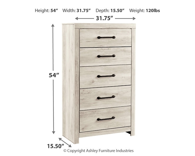 Cambeck King/California King Upholstered Panel Headboard with Mirrored Dresser and Chest JR Furniture Store