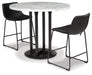 Centiar Counter Height Dining Table and 2 Barstools JR Furniture Store