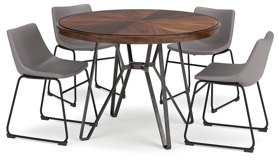 Centiar Dining Table and 4 Chairs JR Furniture Store