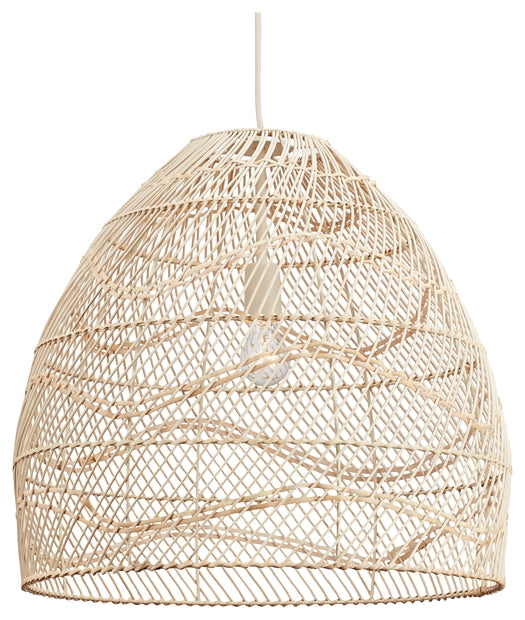 Coenbell Rattan Pendant Light (1/CN) JR Furniture Store