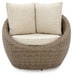 Danson Swivel Lounge w/Cushion (2/CN) JR Furniture Store