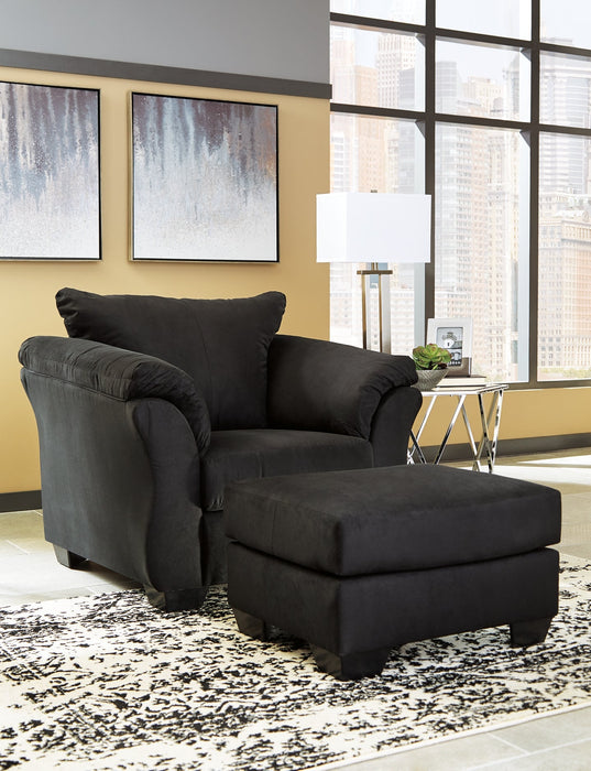 Darcy Chair and Ottoman JR Furniture Store