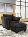 Darcy Chair and Ottoman JR Furniture Store