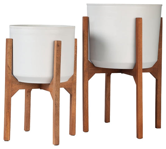 Dorcey Planter Set (2/CN) JR Furniture Store