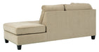 Dovemont 2-Piece Sectional with Ottoman JR Furniture Store