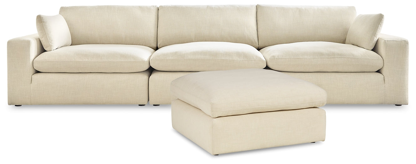 Elyza 3-Piece Sectional with Ottoman JR Furniture Store