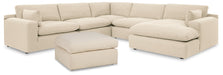 Elyza 5-Piece Sectional with Ottoman JR Furniture Store