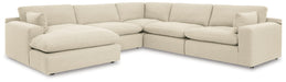 Elyza 5-Piece Sectional with Ottoman JR Furniture Store