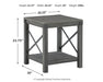 Freedan Square End Table JR Furniture Store