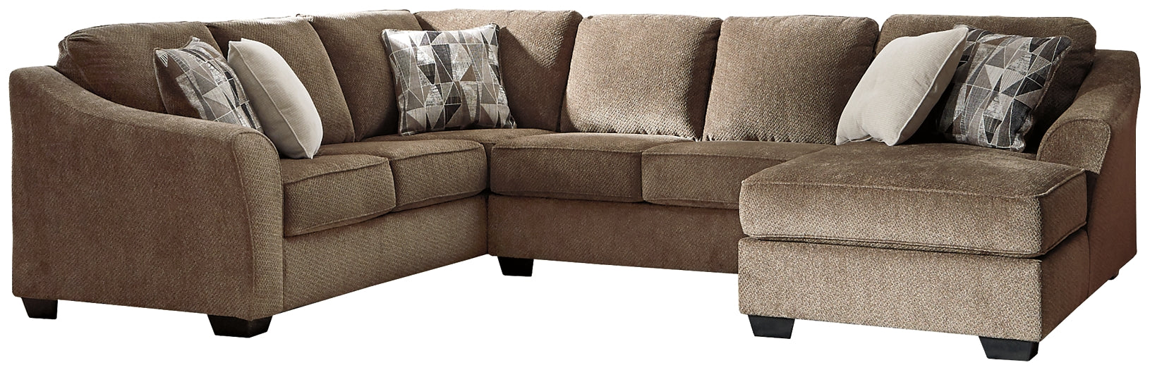 Graftin 3-Piece Sectional with Ottoman JR Furniture Store