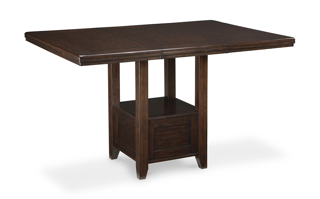 Haddigan Counter Height Dining Table and 4 Barstools with Storage JR Furniture Store