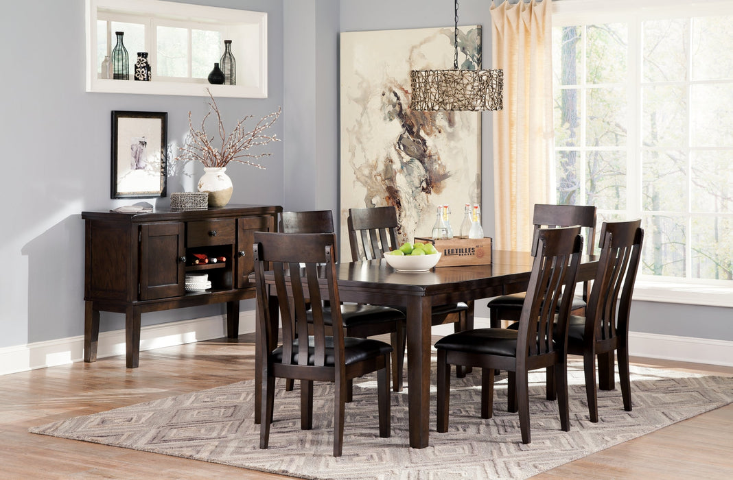 Haddigan Dining Table and 6 Chairs JR Furniture Store