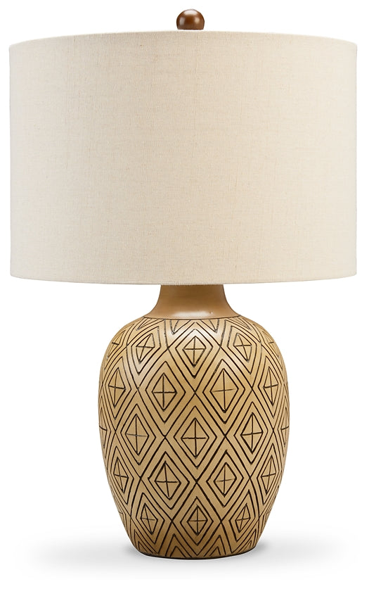 Jairgan Poly Table Lamp (2/CN) JR Furniture Storefurniture, home furniture, home decor