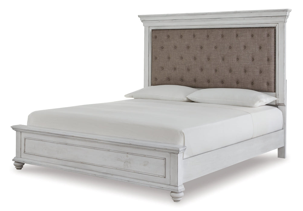 Kanwyn Queen Panel Bed with Mirrored Dresser and Chest JR Furniture Storefurniture, home furniture, home decor