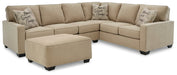 Lucina 3-Piece Sectional with Ottoman JR Furniture Storefurniture, home furniture, home decor