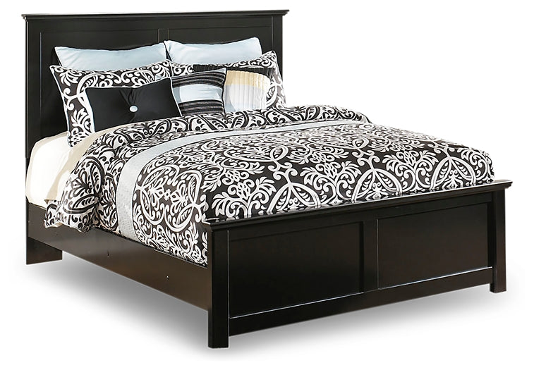 Maribel King Panel Bed with Mirrored Dresser and 2 Nightstands JR Furniture Storefurniture, home furniture, home decor