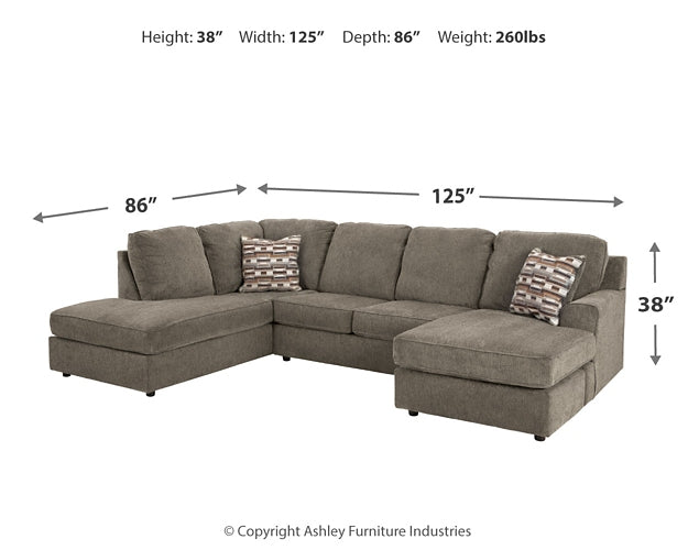 O'Phannon 2-Piece Sectional with Ottoman JR Furniture Storefurniture, home furniture, home decor